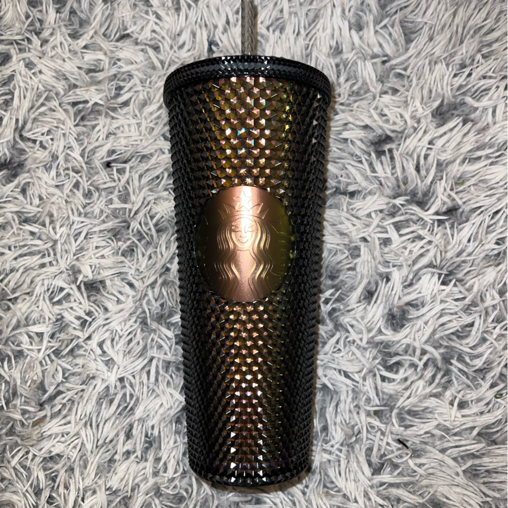 Black unicorn Studded Starbucks Tumbler